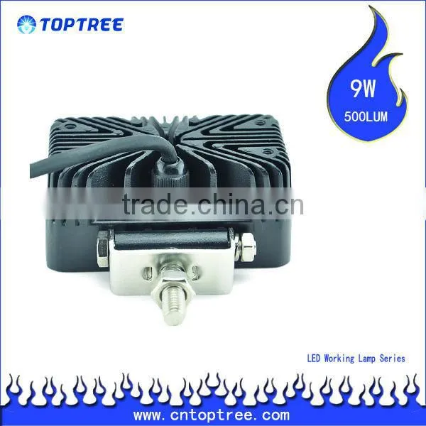 4Inch 9Watt LED Working Lamp Off Road LED Working Lamp for Suv, Truck, Ambulance and Recovery Vehicles