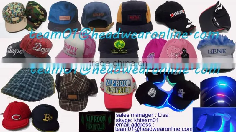 Gold supplier Custom Logo Snapback Hats Wholesale