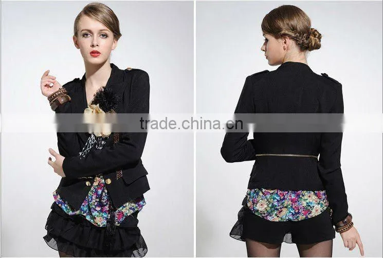 2012 fashion ladies cotton suit piece