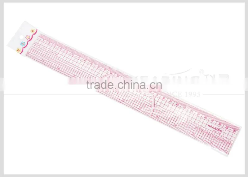 Factory wholesale 40cm*16" plastic Fabric garment ruler for sewing students and fashion designers #B-66
