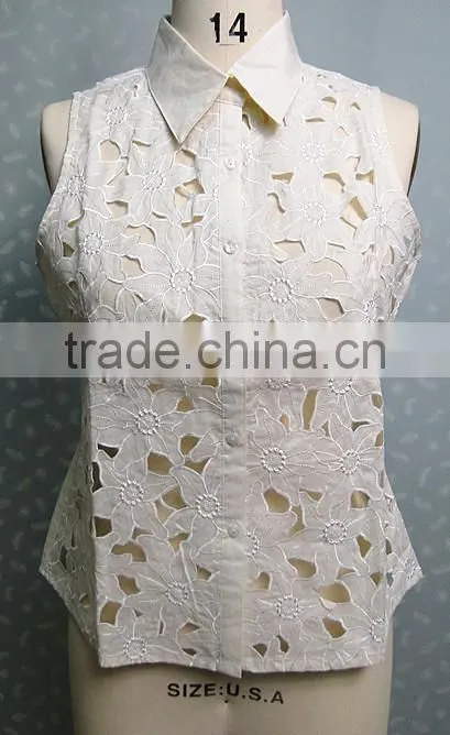 2014 Ladies Newest Style Hollow Out Tank Top Sexy In Summer