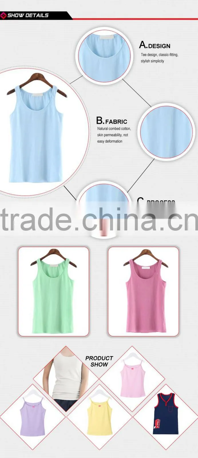 New sexy women seamless explosion vest