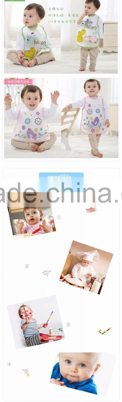 waterproof baby bib/baby bid