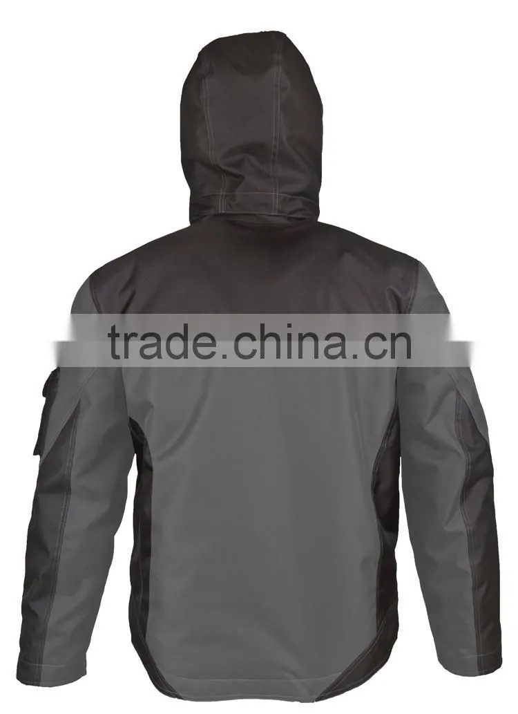 Wholesale cargo workwear 5000MM waterproof men's work jacket