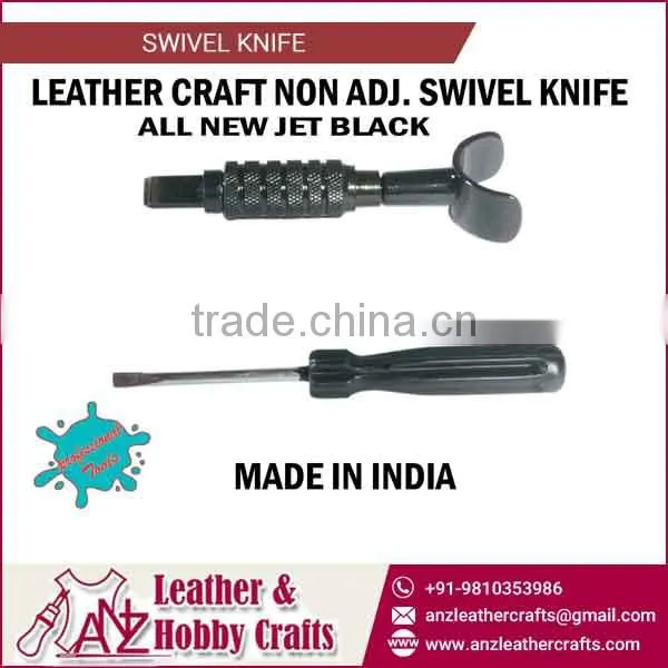 Leather Craft Non Adjustable Sturdy Swivel Knife