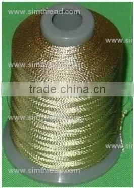 M type metallic embroidery thread of high quality for diffrent colors