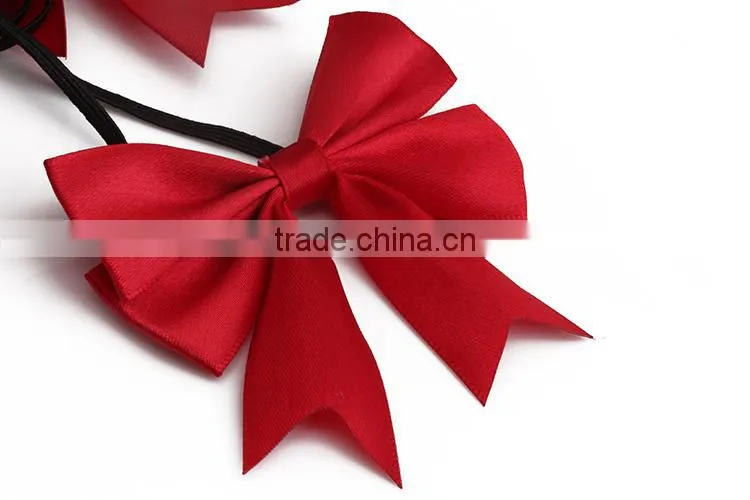 Custom Print Wholesale Polyester Grosgrain Ribbon Bow