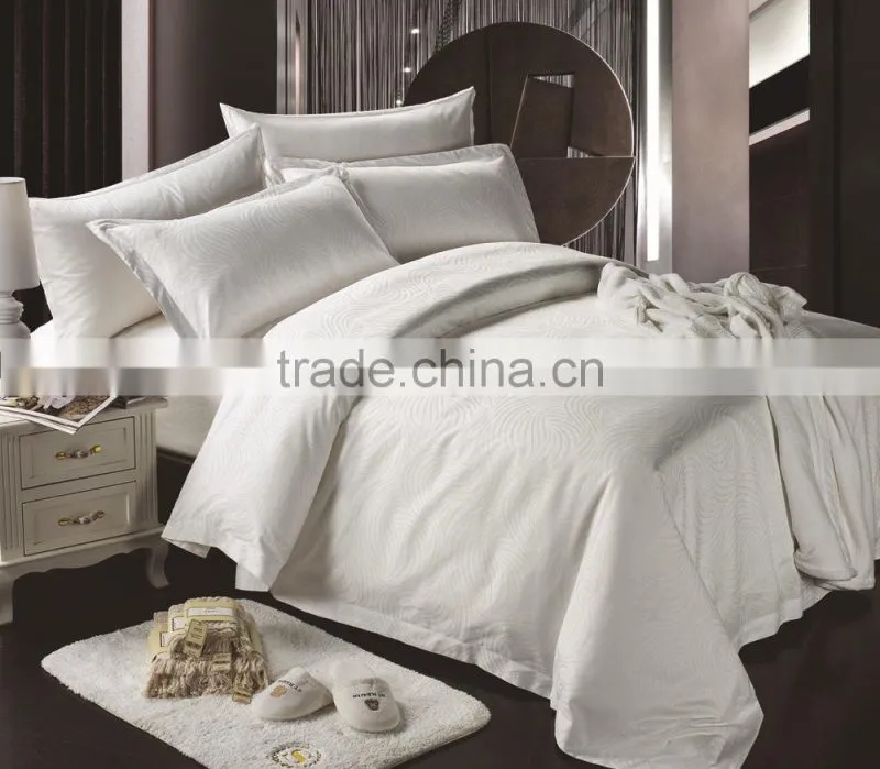 Jacquard hotel duvet cover