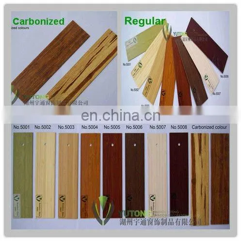 Graceful bamboo folding curtains