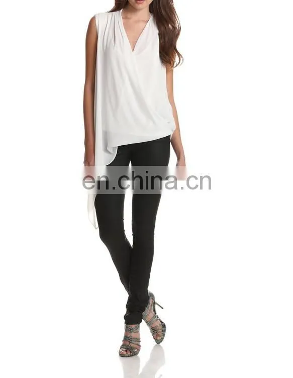 New fashion design latest top designs,ladies jeans top