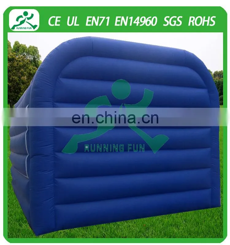 High quality custom china blue inflatable tent manufacturers for event use, inflatable advertising tent