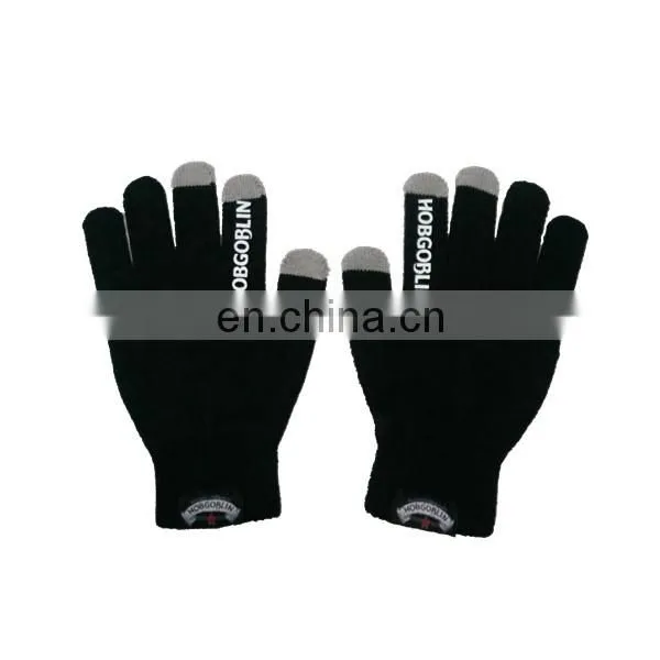 Promotional cheap knit gloves one size fits all