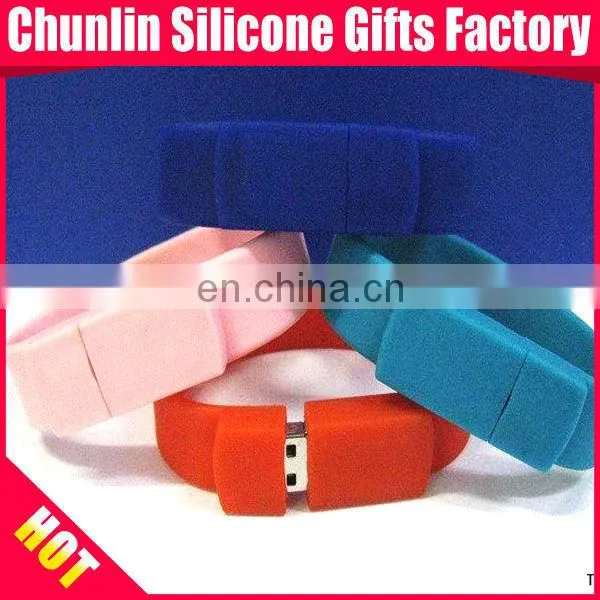 high quality usb flash drives with silicone bracelet
