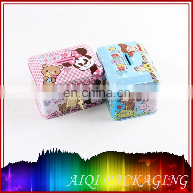 Cola metal tin box