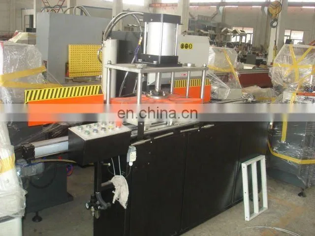 Aluminum windows fabricate machine/cnc aluminum double head cutting machine/aluminum windows making machine