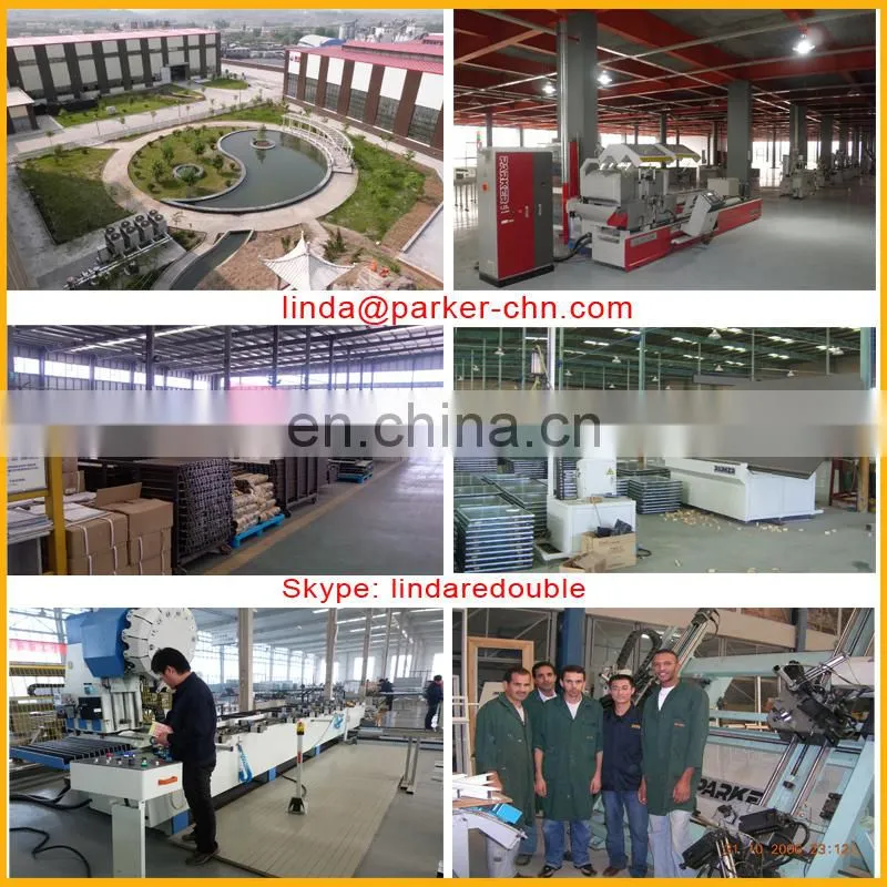 Europe tech and design Aluminum Profile Double Head Cutting Saw Machine