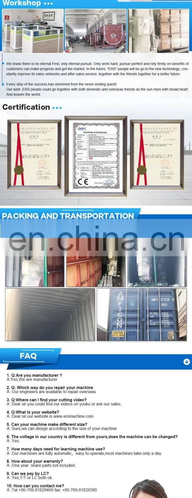 High quality cnc foam Contour cutter cutting machine