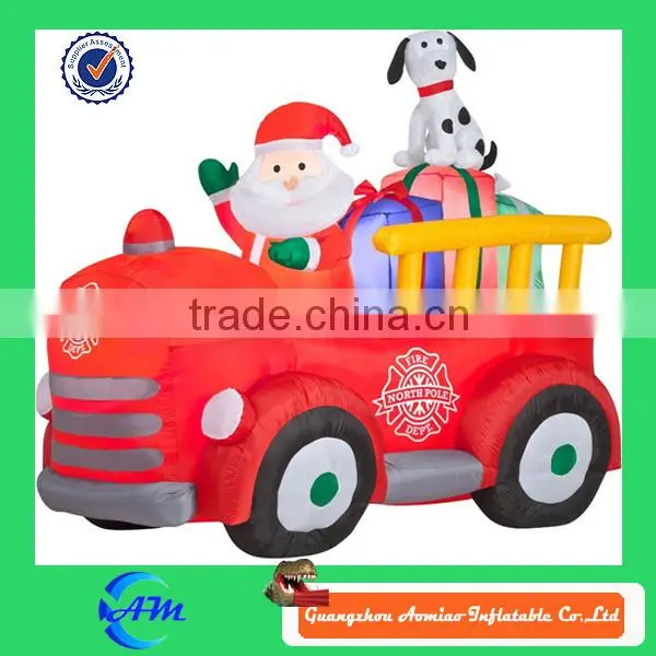 Low price inflatable santa with good quality, factory wholesale christmas decorations