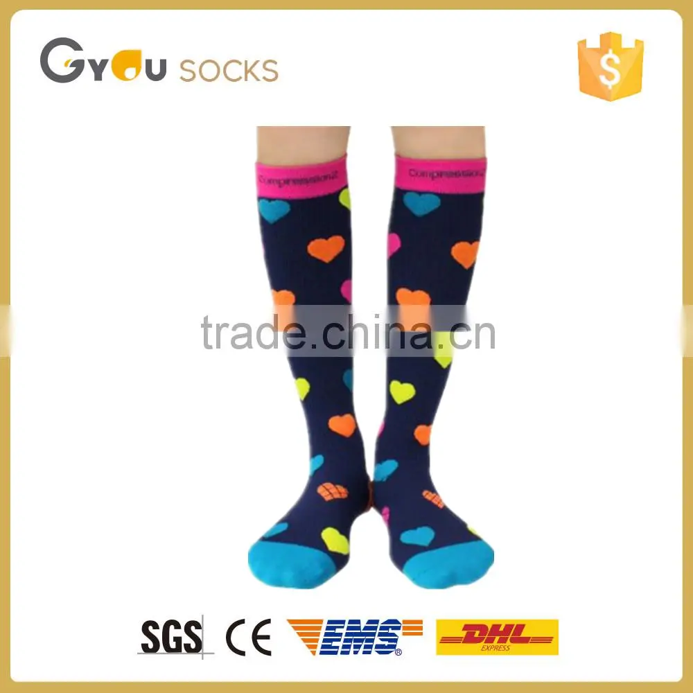 Compression Socks (Fun Patterns 20-30mmHg) Men & Women Running Casual Socks by Compression