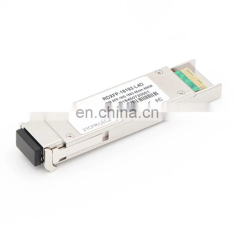Fast Speed 10Gb/s Tunable DWDM XFP 80km Transceiver with DDM default