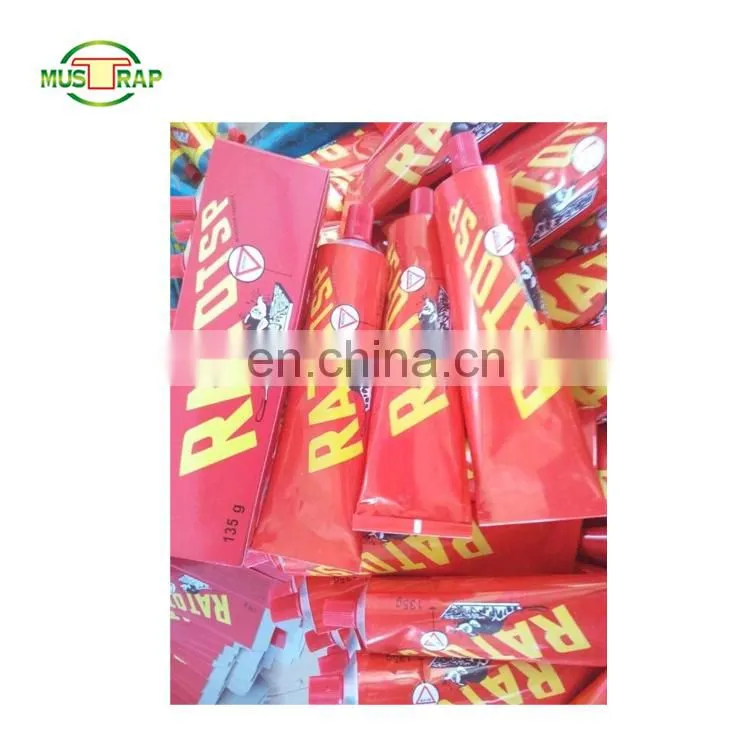 Aluminium Tube 135g 100g Rat Adhesive Glue Resin Sticky Catch Mouse & Rat Glue