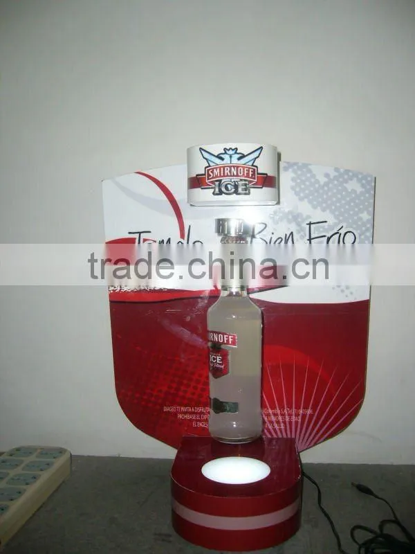 LED lighting logo magnetic levitation