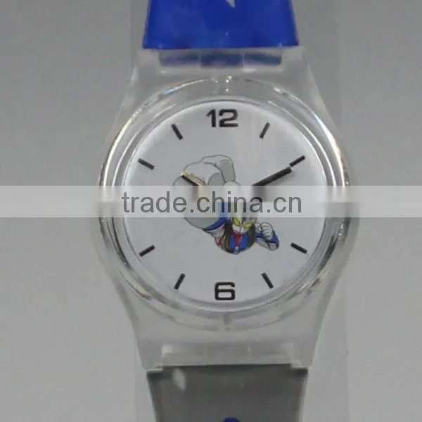 colorful designed cheap plastic watches, plastic colorful watch