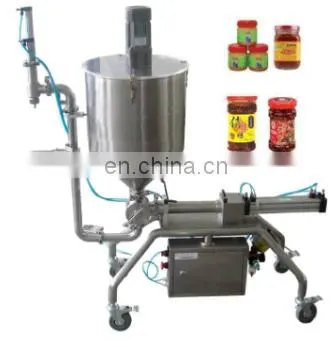 automatic Granular Slurry Chilli Mushroom Butter Paste Filling Machine
