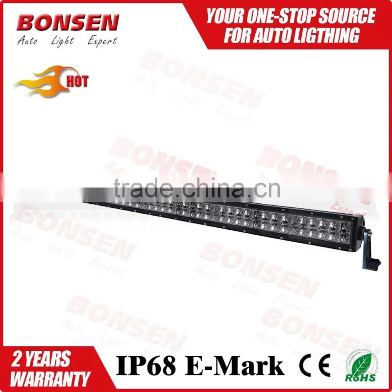 blcak face surface mount 3W LED offroad Bar Light Bar Lamp spot flood light 50 inch 288w PHILIPSs waterproof for SUV ATV JEEP