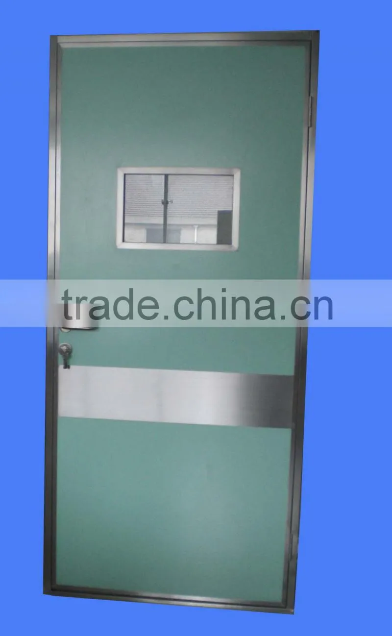 Guangzhou doors for clean rooms, operating room doors, clean room door for pharmacy, hospital, lab
