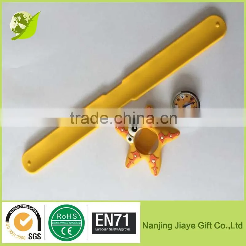 Fancy silicon rubber bracelet watch for child watch