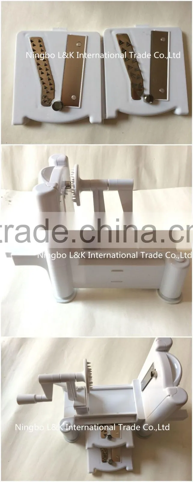 As seen on TV spiral slicer /vegetable spiralizer/spiral vegetable slicer