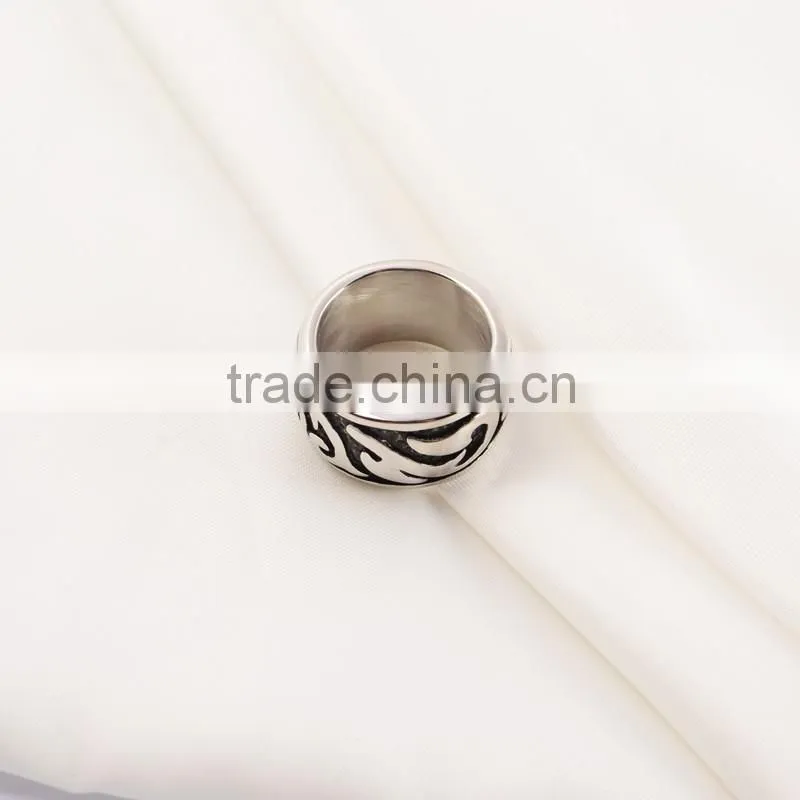 Wholesale Stainless Steel gay men Ring 316L Titanium Men's Ring jewelry