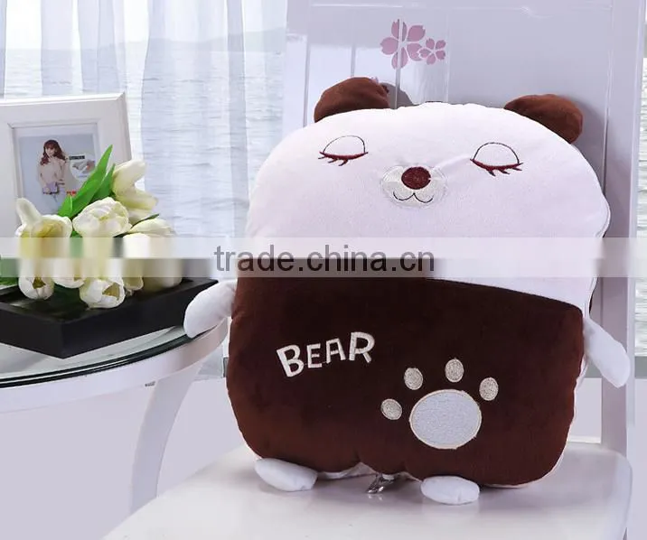 Cute Animal plush sleepin cushion Pillow for Children Animal Shaped Pillow for kids
