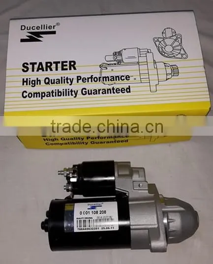 Factory price starter motor,new auto starter 0001108208