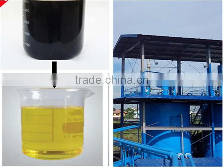 waste oil purification machine crude oil refinery manufacturers With CE ISO