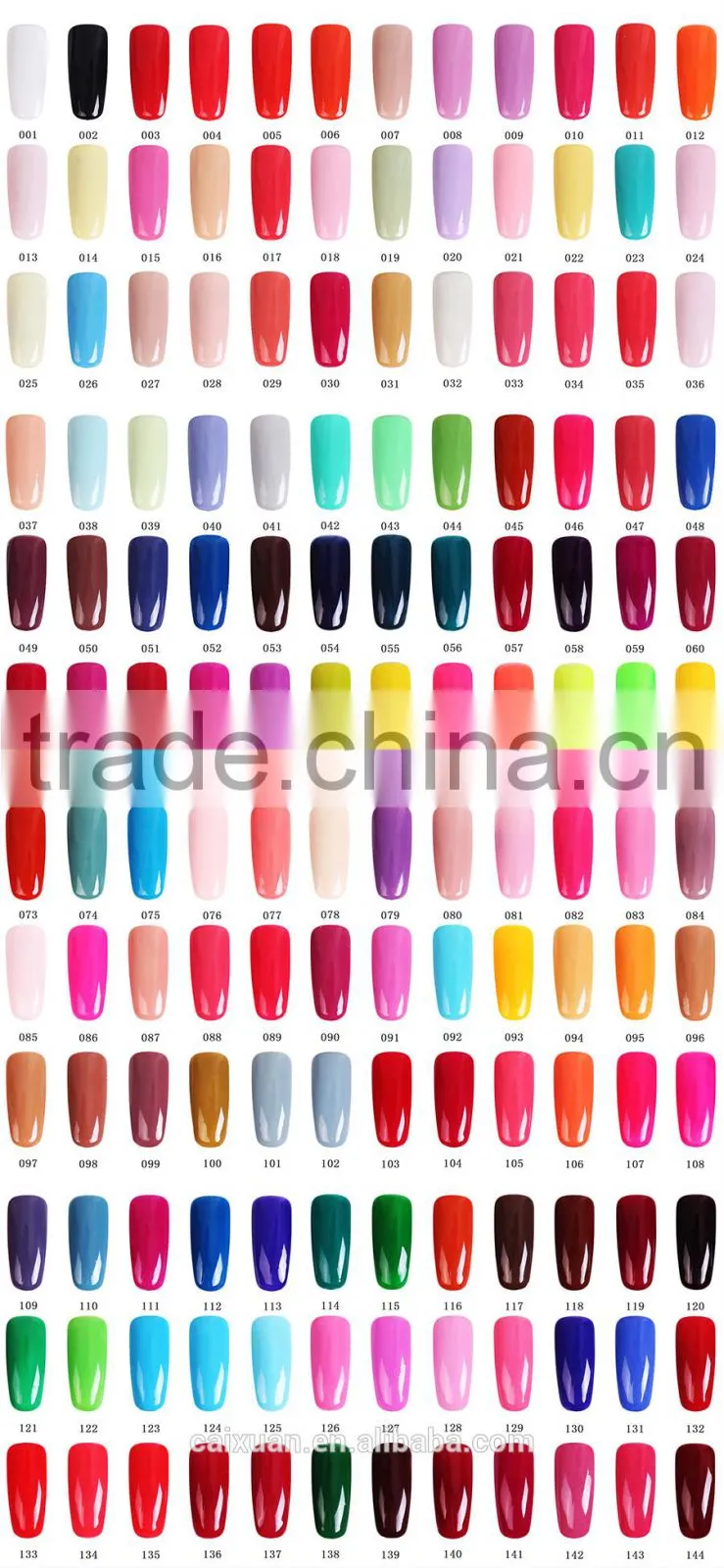 China Caixuan High Quality free samples and easily soak off uv/led gel nail polish