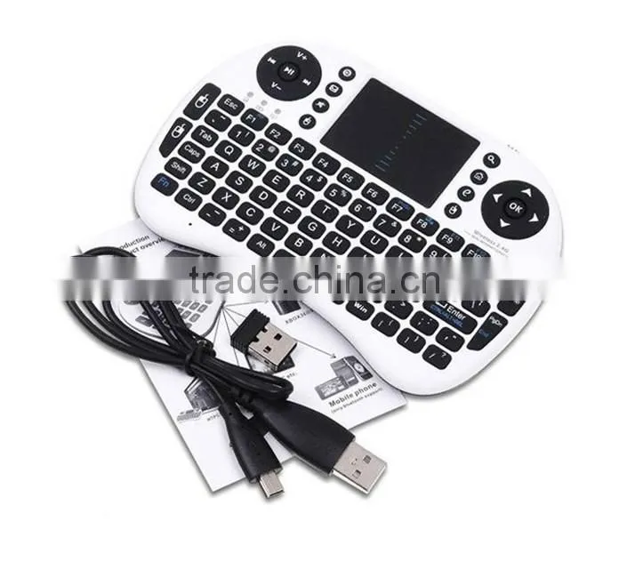 2.4G wireless fly air mouse with keyboard for smart TV and android TV BOX/PC/HTPC