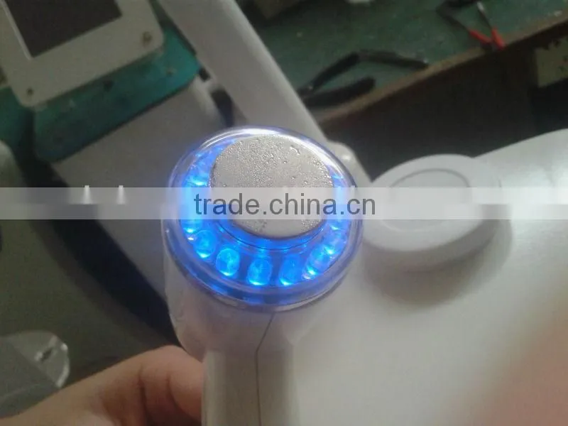 MF-9095 nursing skin high frequency/ ultrasonic skin scrubber and anti-wrinkle face massager beauty equipment 2016 facial