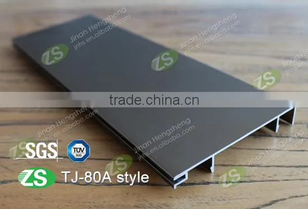 Floor accessories alloy kitchen cabinet floor skirting board for home