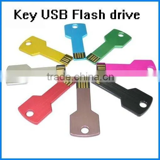 Metal key usb flash drive gadget