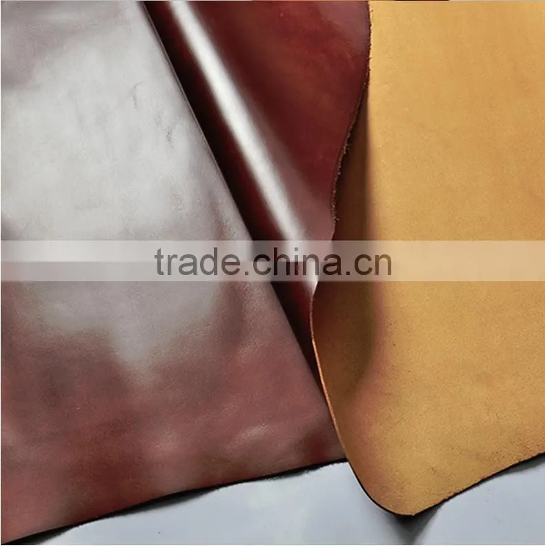 crazy horse pattern leather for bags pu artificial leather for making bags wallet clutch