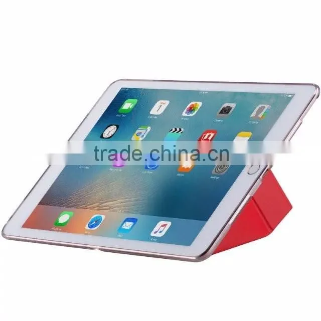 Momax For iPad Pro 9.7 Frosted Leather Folding Stand Tablet PU Leather Sleep Function Case For iPad Pro 9.7" TB-0356