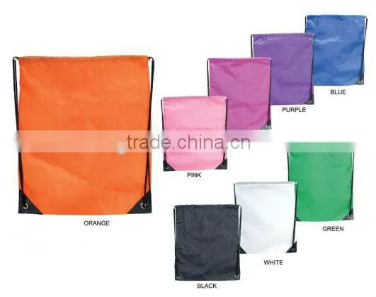 small plain drawstring bag