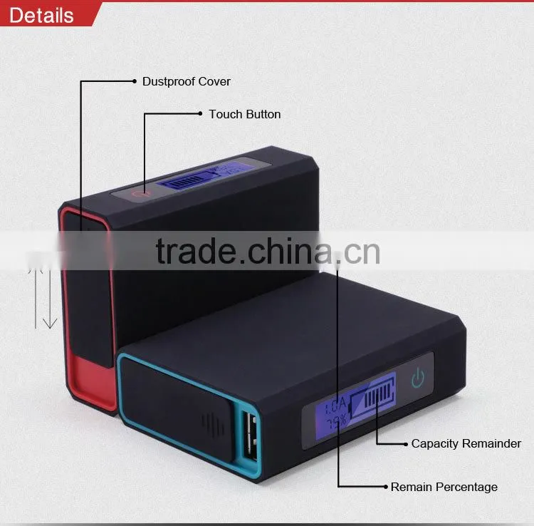 best seller LCD screen 4400mah high quality best power bank
