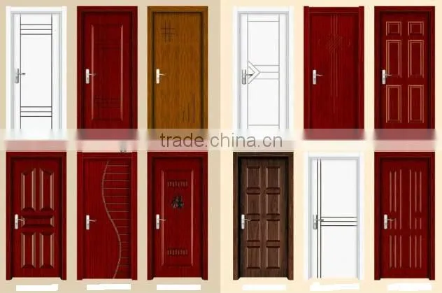 Advanced technology with natural appearance solid Wood interior Door