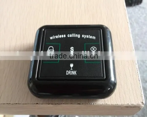 Wireless Calling Call Button Wireless Restaurant Pager Paging Systems Table Service Buzzer Call Button Restaurant Koqi Factory