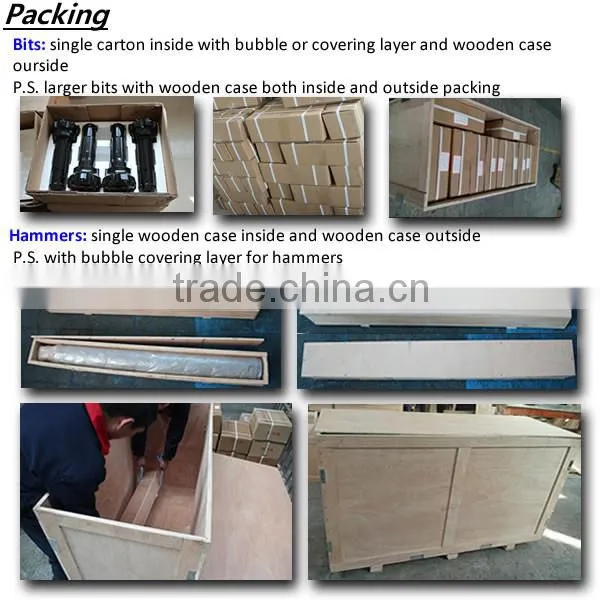 Tungsten Carbide thread button bit tapered rock drilling tools