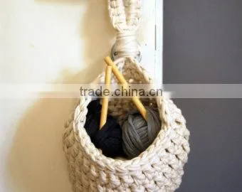 Mixed colored fancy crocheting yarn jersey t shirt yarn for craft design