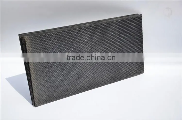 Wholesale black plastic foundation sheet for Apis mellifera beekeeping tools